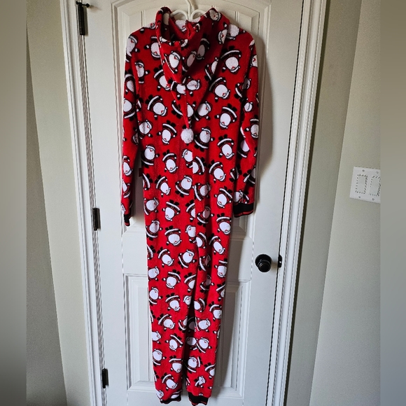Jammin Jammies Santa Onesie Men's Small - Picture 3 of 6